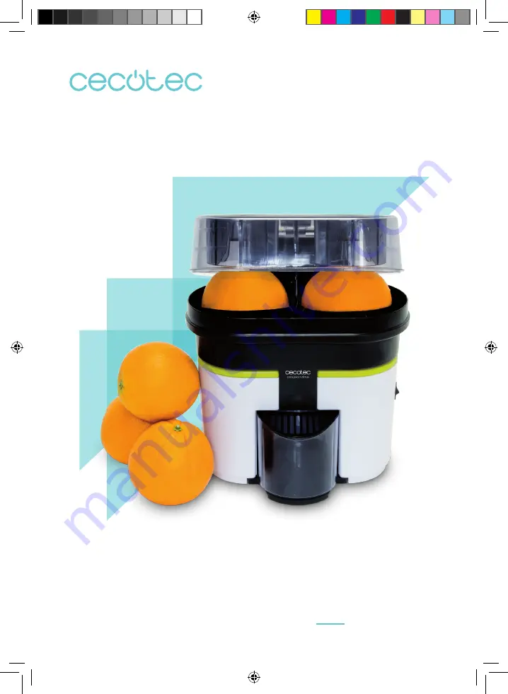 cecotec Turbo-juicer Instruction Manual Download Page 1