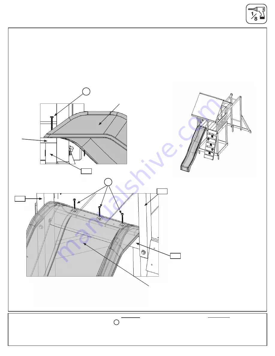 Cedar Summit BROOKRIDGE PLAY SYSTEM Installation And Operating Instructions Manual Download Page 44