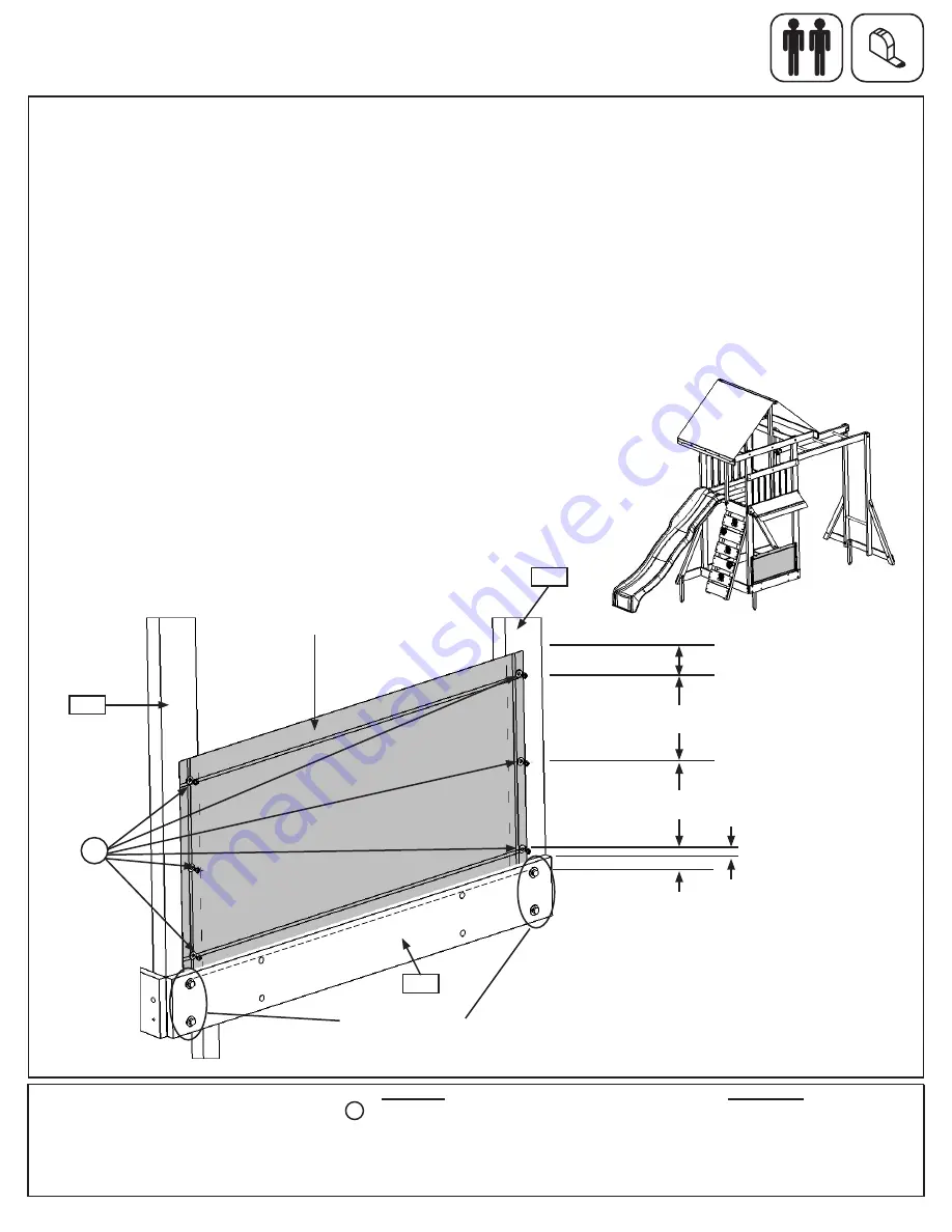 Cedar Summit BROOKRIDGE PLAY SYSTEM Скачать руководство пользователя страница 46