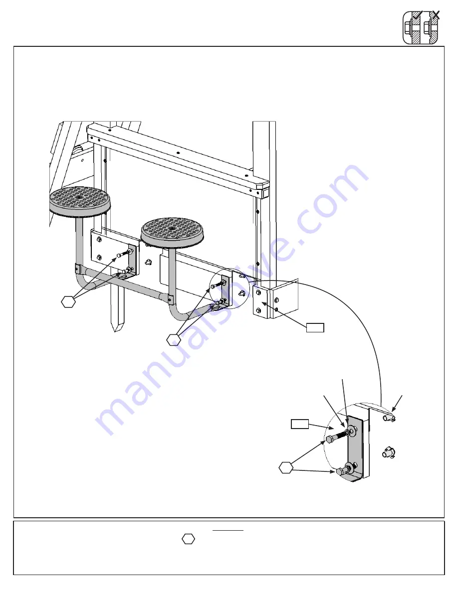 Cedar Summit BROOKRIDGE PLAY SYSTEM Installation And Operating Instructions Manual Download Page 49