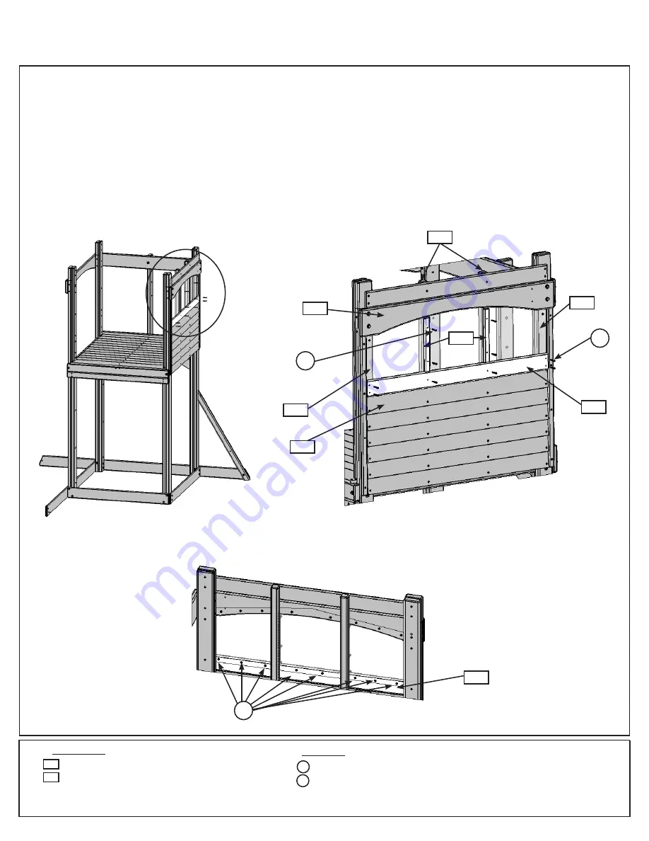 Cedar Summit Forest Hill Retreat Play System F23180 Скачать руководство пользователя страница 46