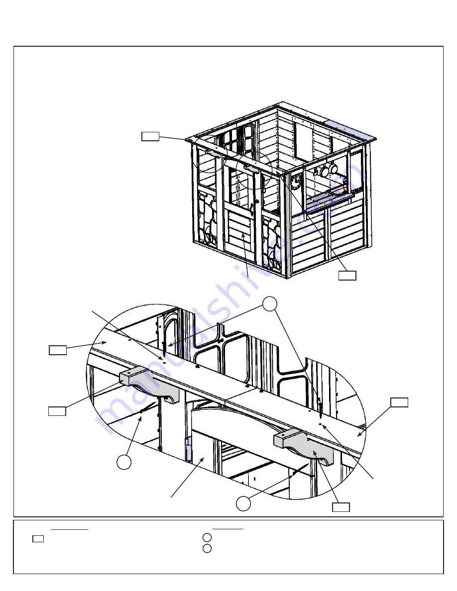 Cedar Summit STONEYCREEK CEDAR PLAYHOUSE P280090 Скачать руководство пользователя страница 31