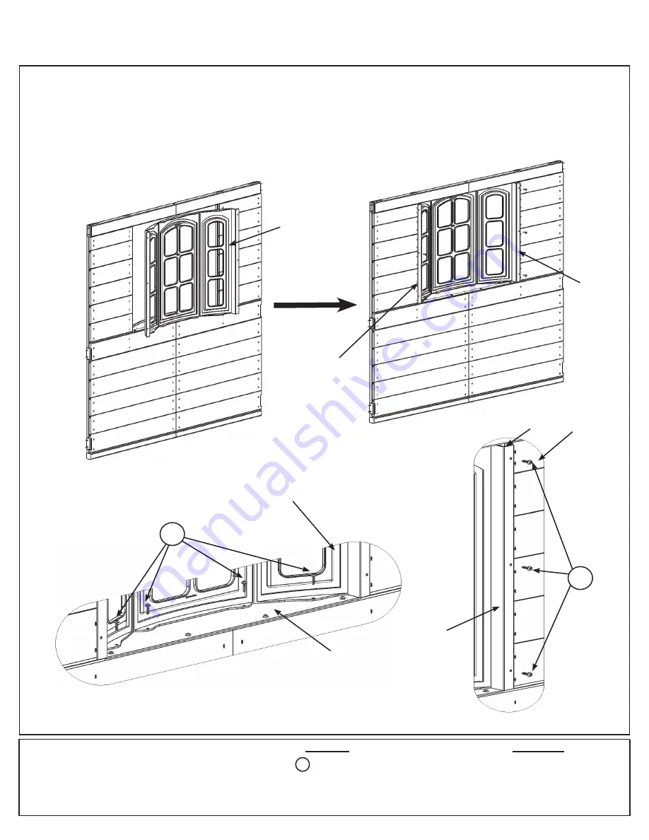 Cedar Summit STONEYCREEK CEDAR PLAYHOUSE P280090 Скачать руководство пользователя страница 34