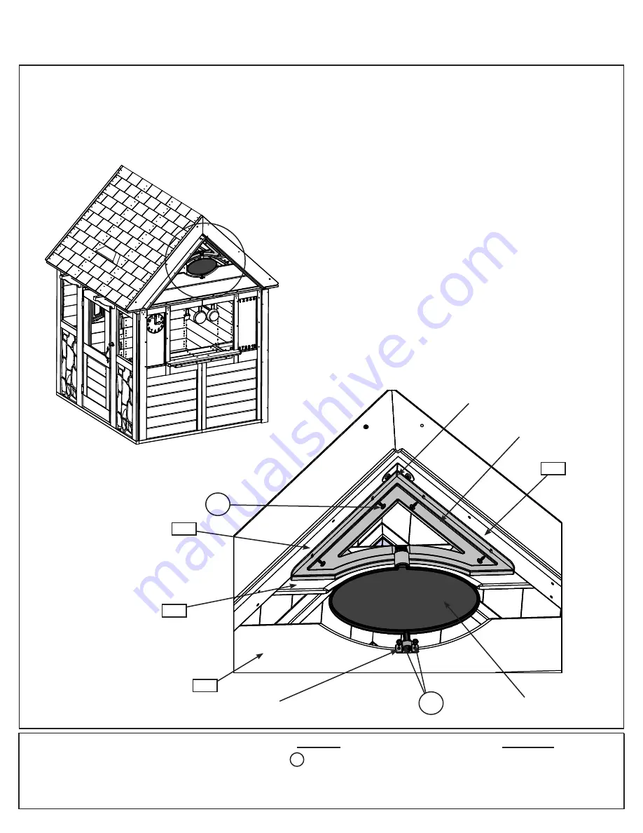 Cedar Summit STONEYCREEK CEDAR PLAYHOUSE P280090 Скачать руководство пользователя страница 40