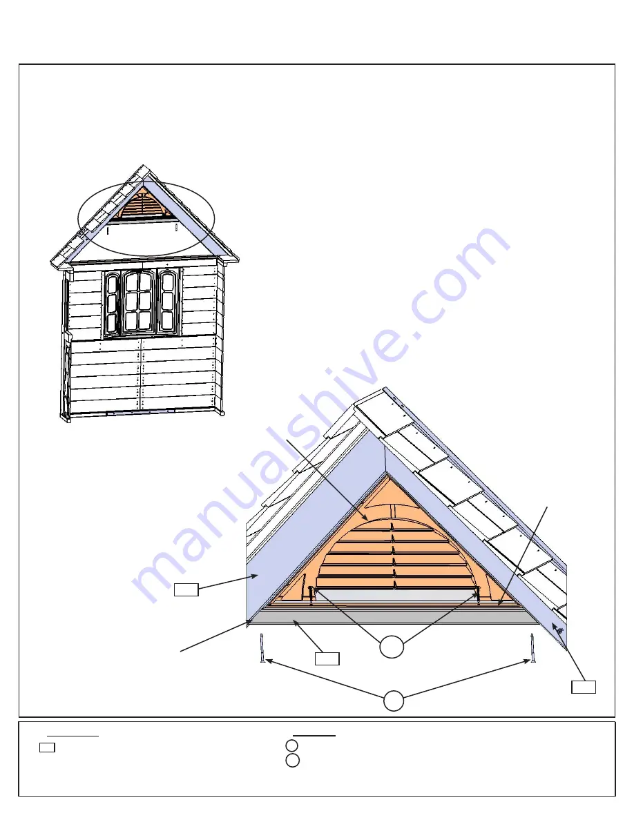 Cedar Summit STONEYCREEK CEDAR PLAYHOUSE P280090 Скачать руководство пользователя страница 43