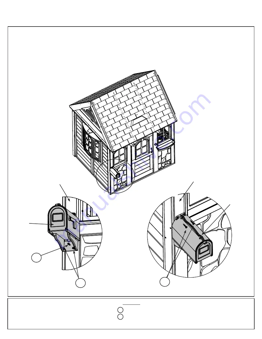 Cedar Summit STONEYCREEK CEDAR PLAYHOUSE P280090 Скачать руководство пользователя страница 48