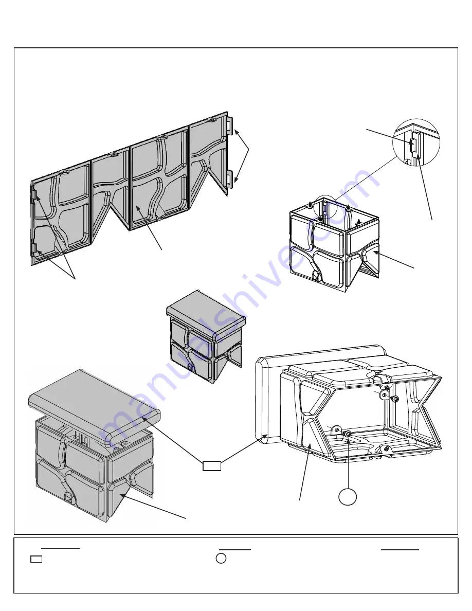 Cedar Summit STONEYCREEK CEDAR PLAYHOUSE P280090 Installation And Operating Instructions Manual Download Page 56