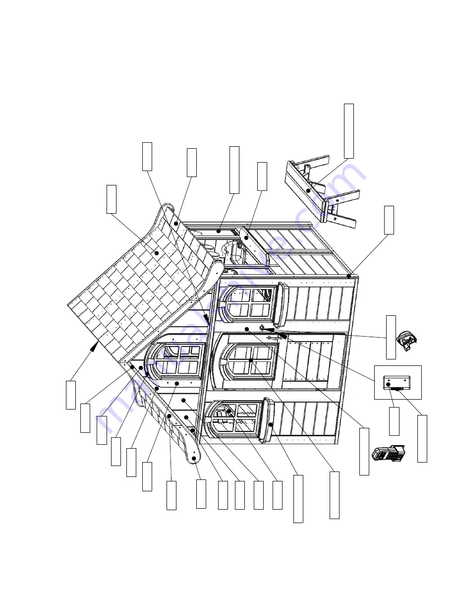 Cedar Summit STORYBROOKE PLAYHOUSE P280070 Installation And Operating Instructions Manual Download Page 11