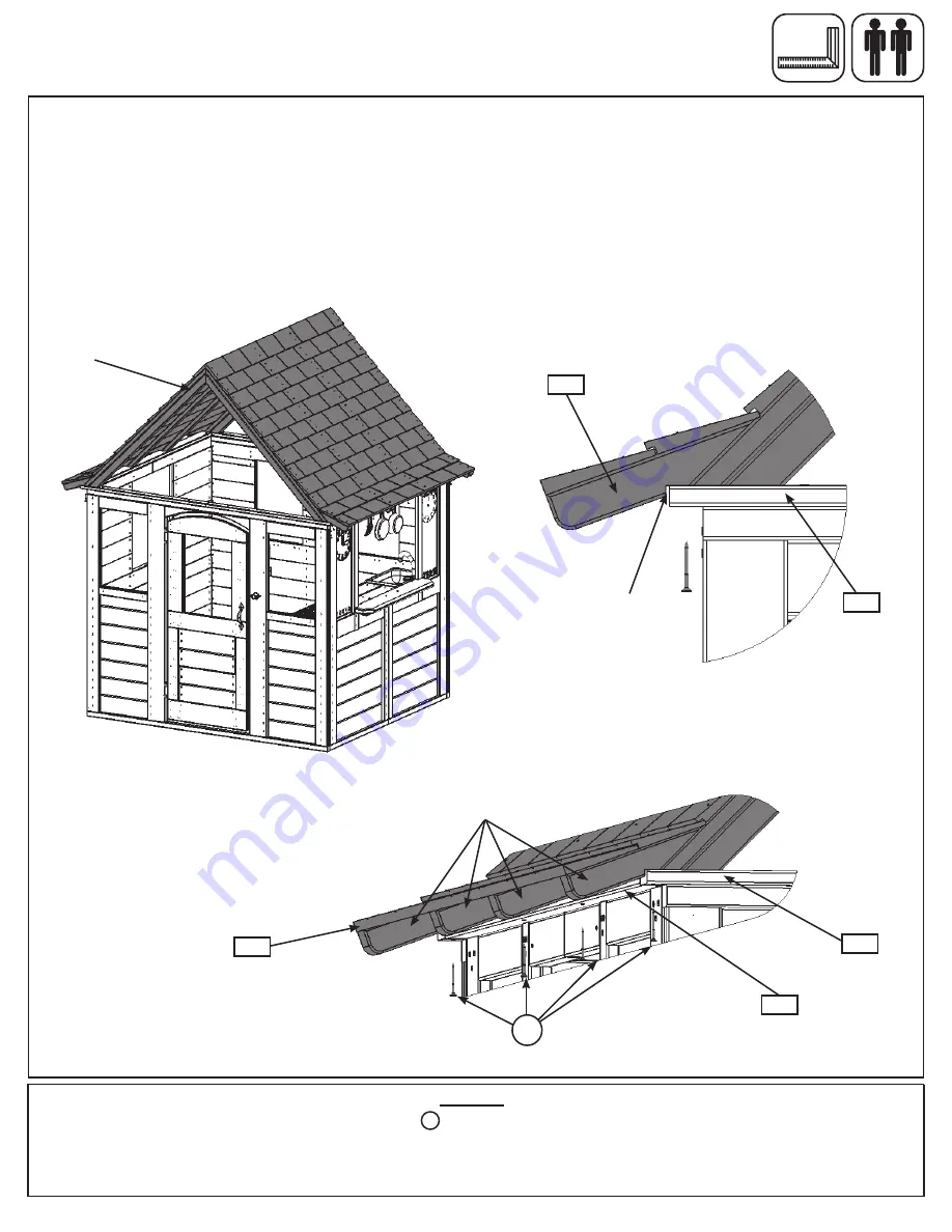 Cedar Summit STORYBROOKE PLAYHOUSE P280070 Installation And Operating Instructions Manual Download Page 31