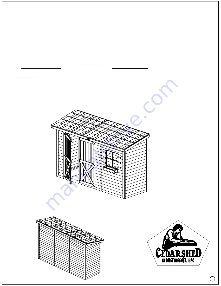 Cedarshed Bayside B124DD Manual Download Page 27