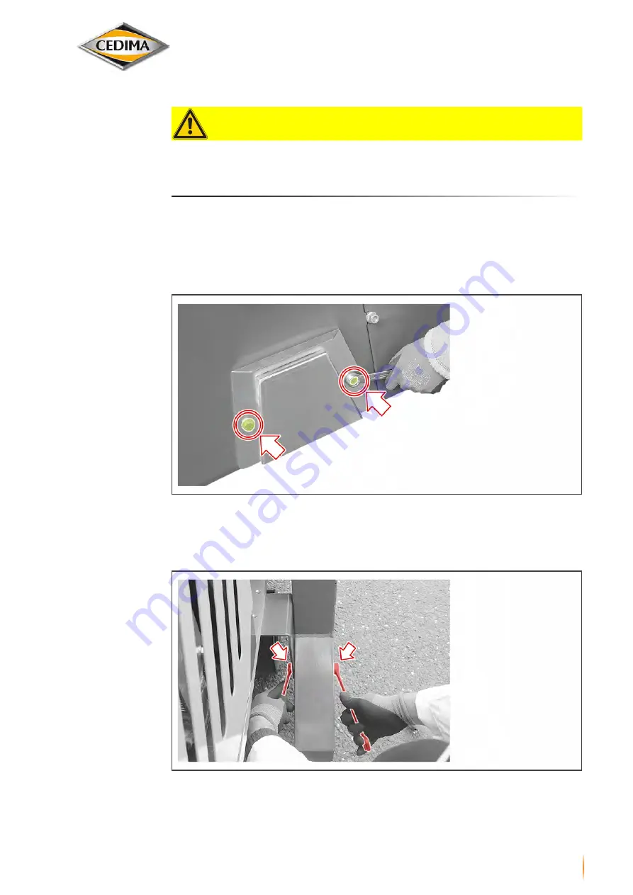 Cedima CF 4030 Translation Of The Original Operating Manual Download Page 67