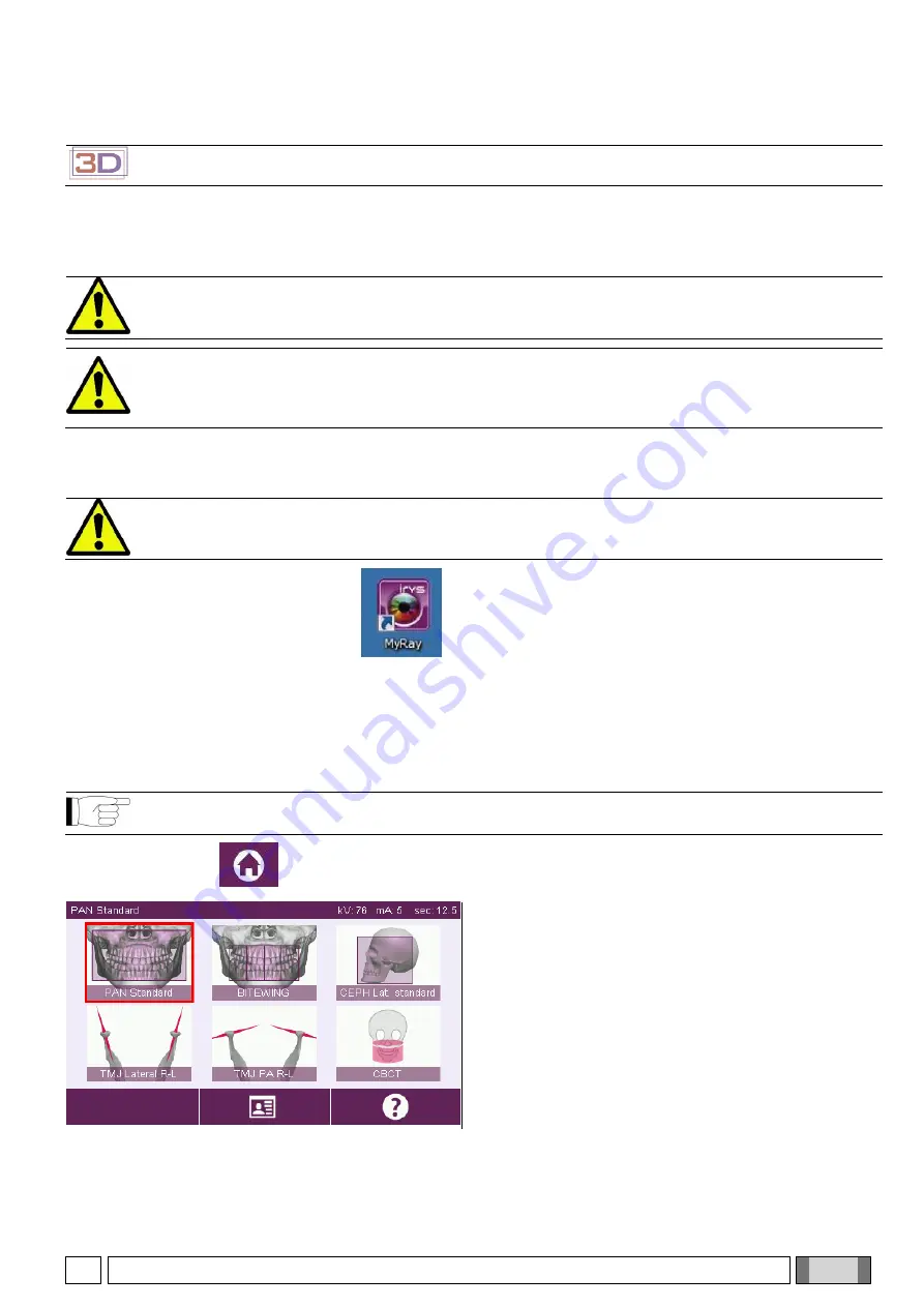 CEFLA MyRay Hyperion X9 Operator'S Manual Download Page 47