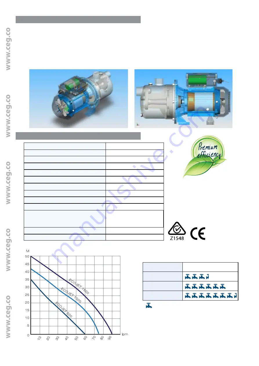 CEG ECOJET 1000PC Скачать руководство пользователя страница 4