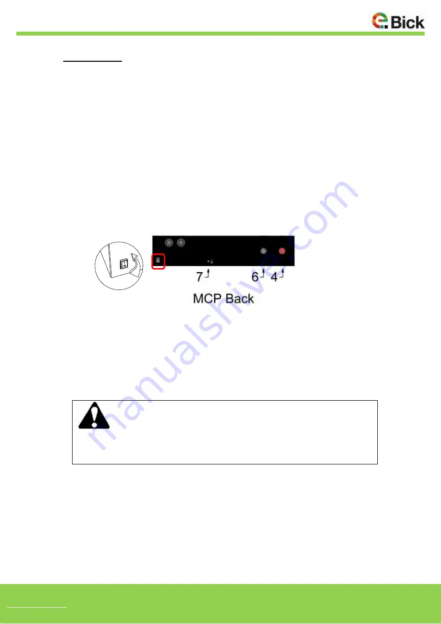 Cegasa eBick MCP Series User Manual Download Page 20