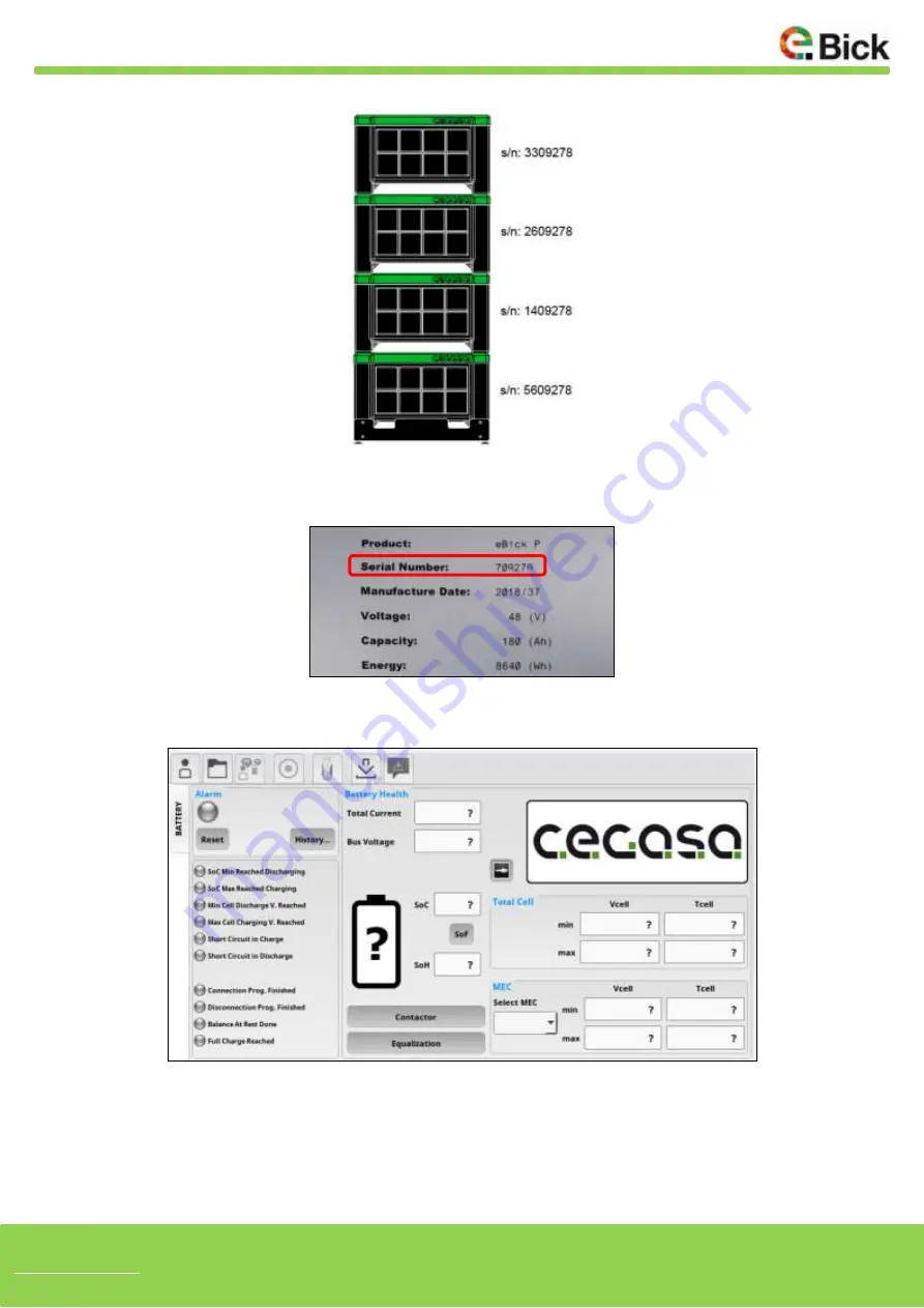 Cegasa eBick MCP Series Скачать руководство пользователя страница 22