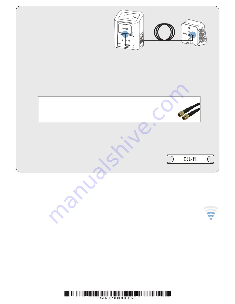 CEL-FI PRO X Installation Manual Download Page 4