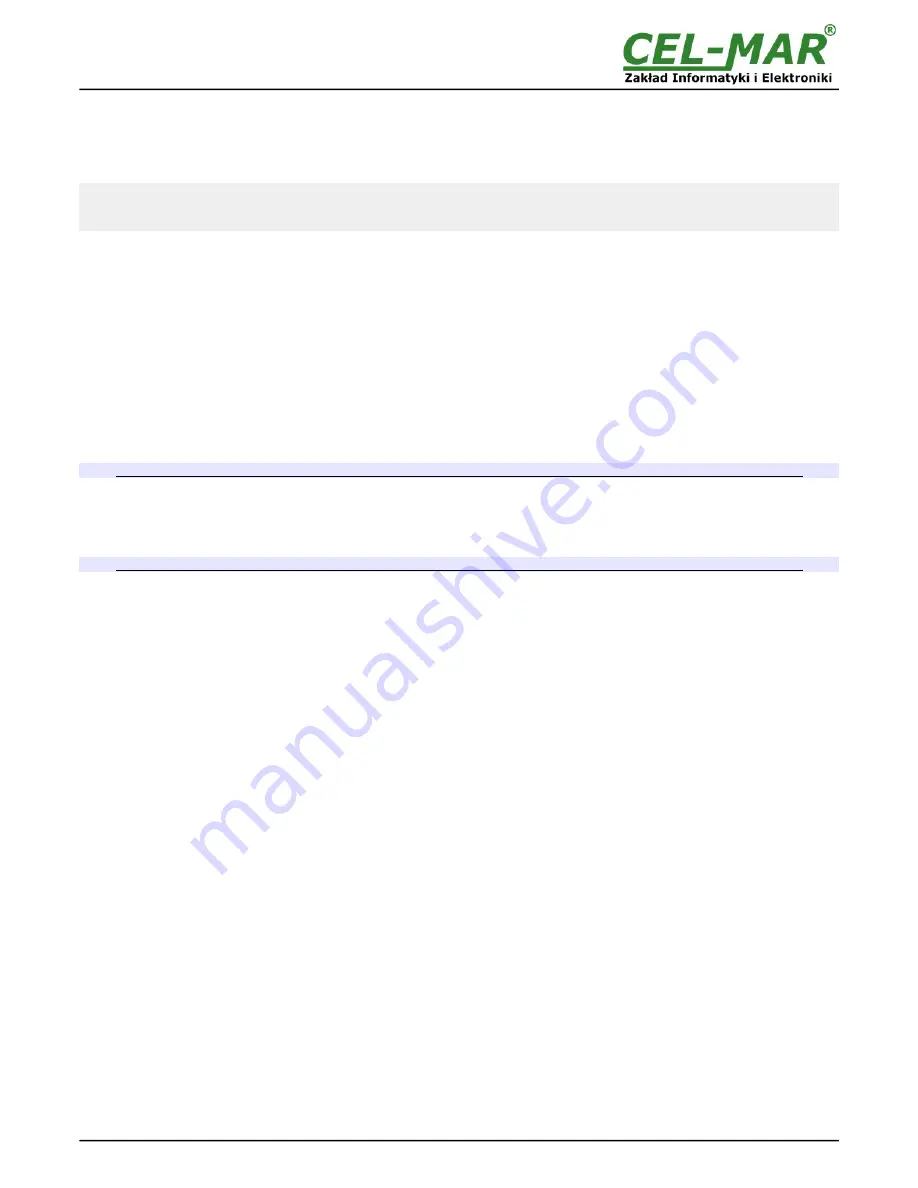 CEL-MAR ADA-401WP User Manual Download Page 13