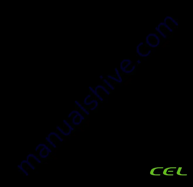 CEL 18v Li-Ion User Manual Download Page 1