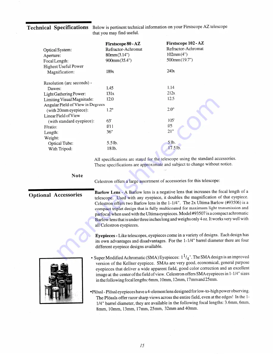 Celestron 21013 Скачать руководство пользователя страница 15
