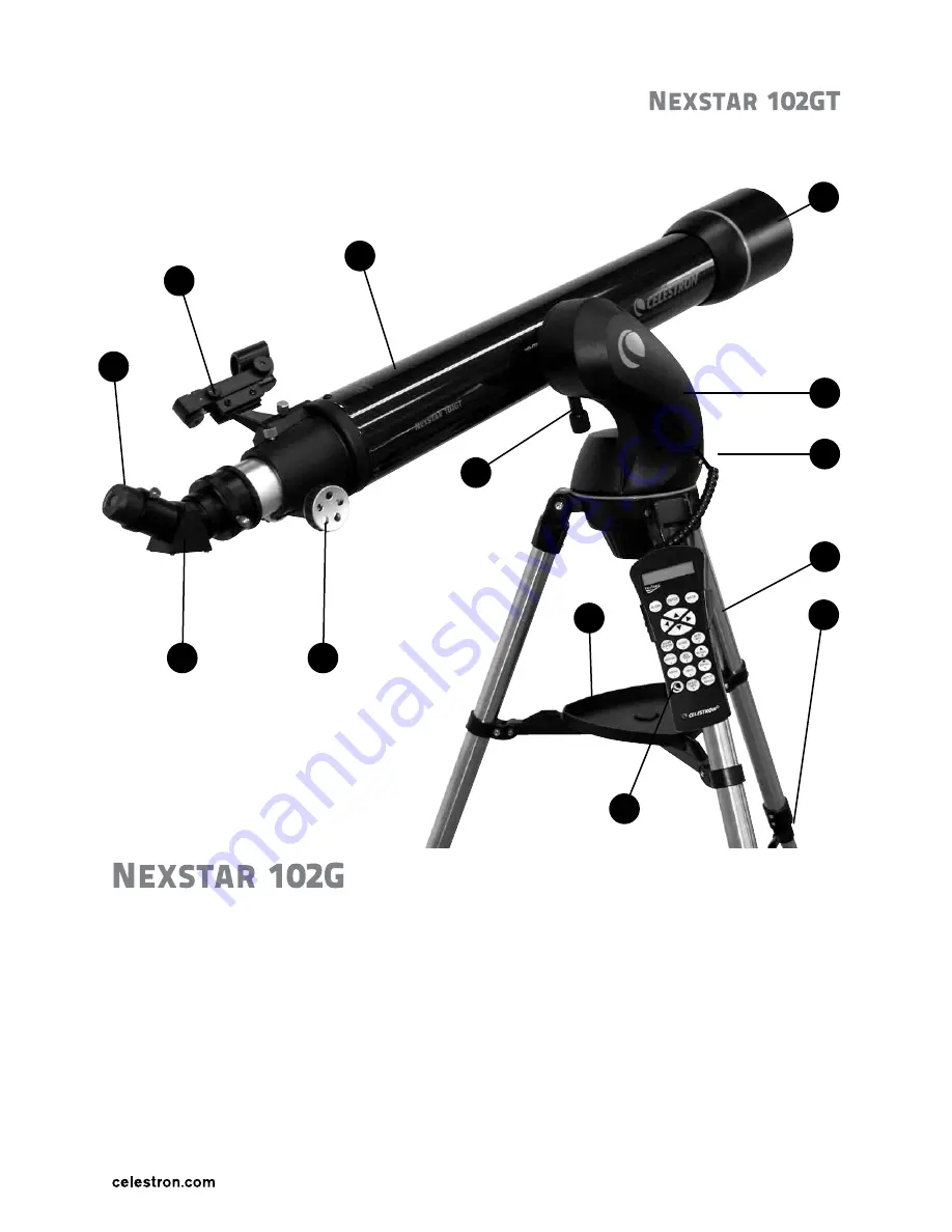 Celestron NexStar 102GT Скачать руководство пользователя страница 33