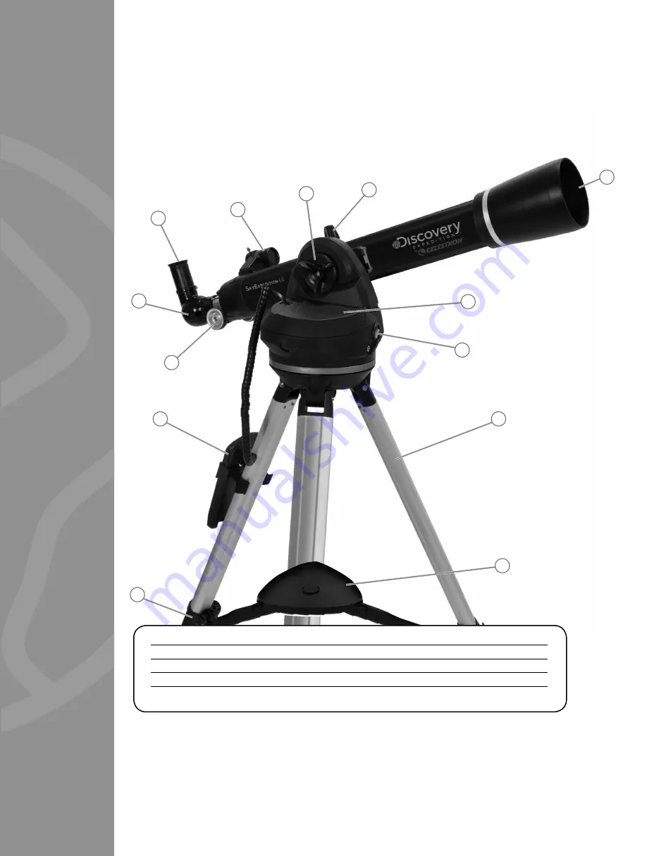 Celestron skyexpedition 60 Скачать руководство пользователя страница 2