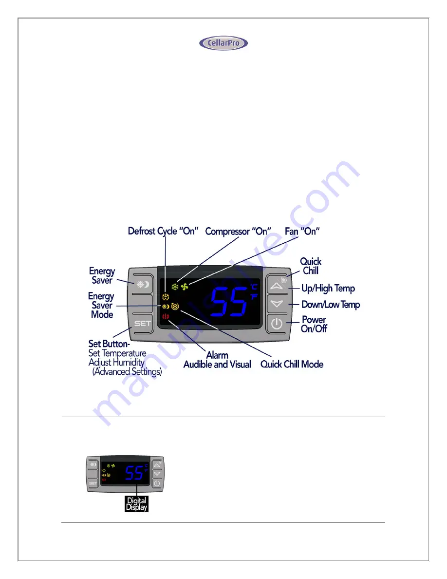 CellarPro 1800XT Owner'S Manual Download Page 14