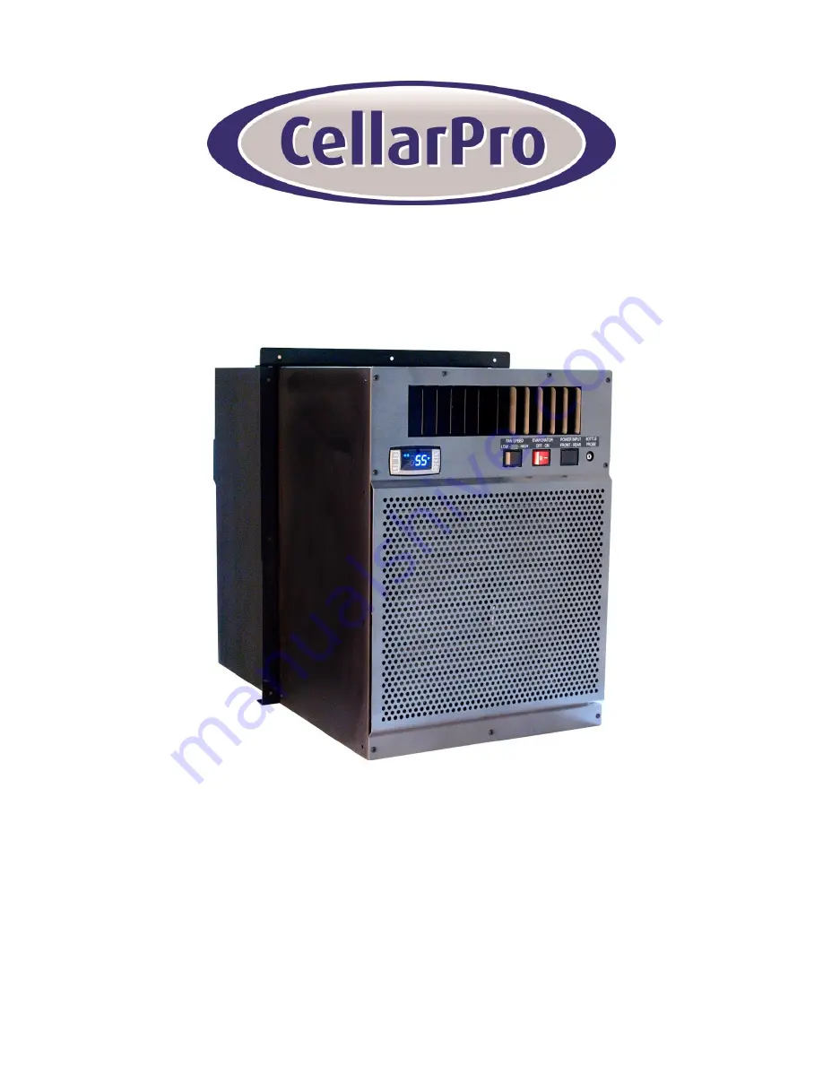 CellarPro 6200VSi Скачать руководство пользователя страница 1