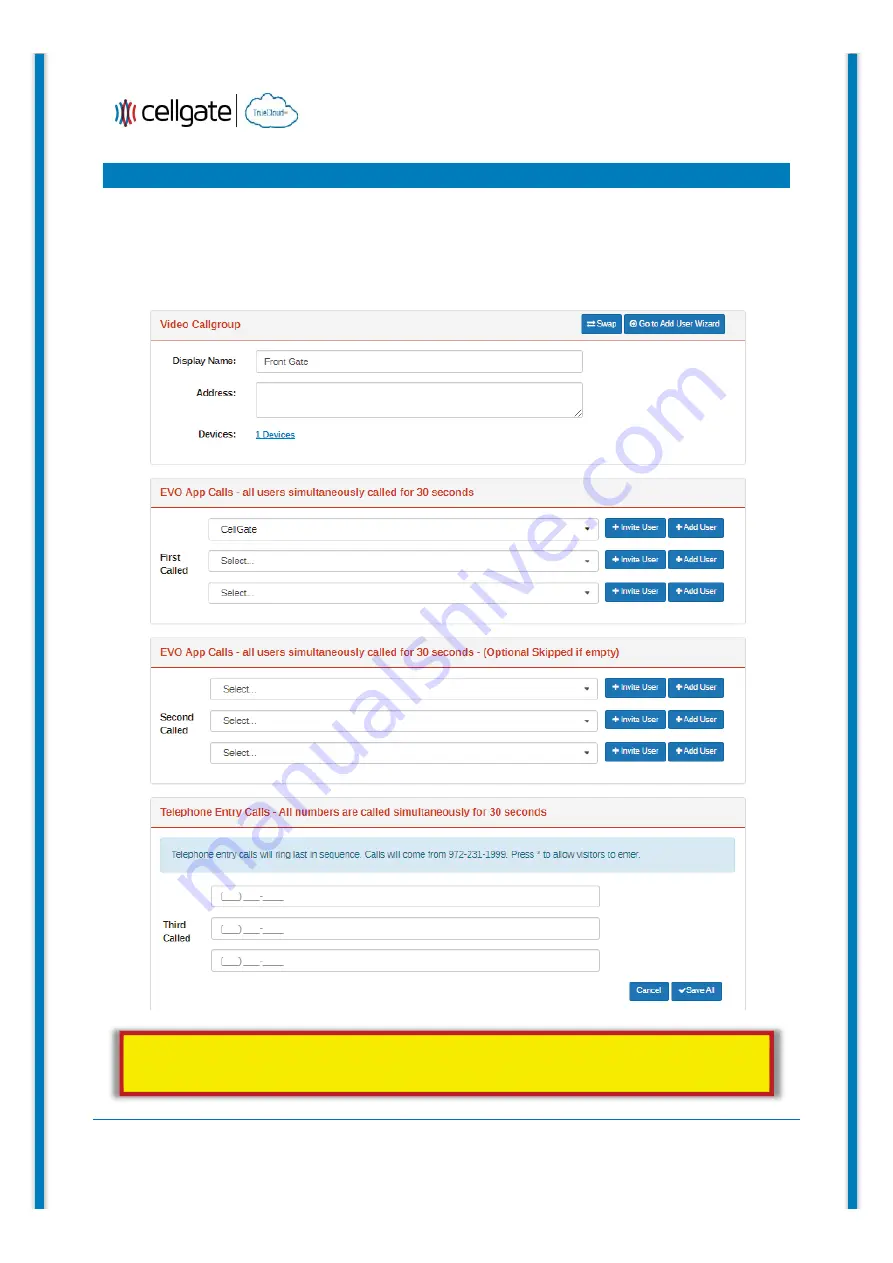 CellGate WATCHMAN W461 Quick Install Manual Download Page 28