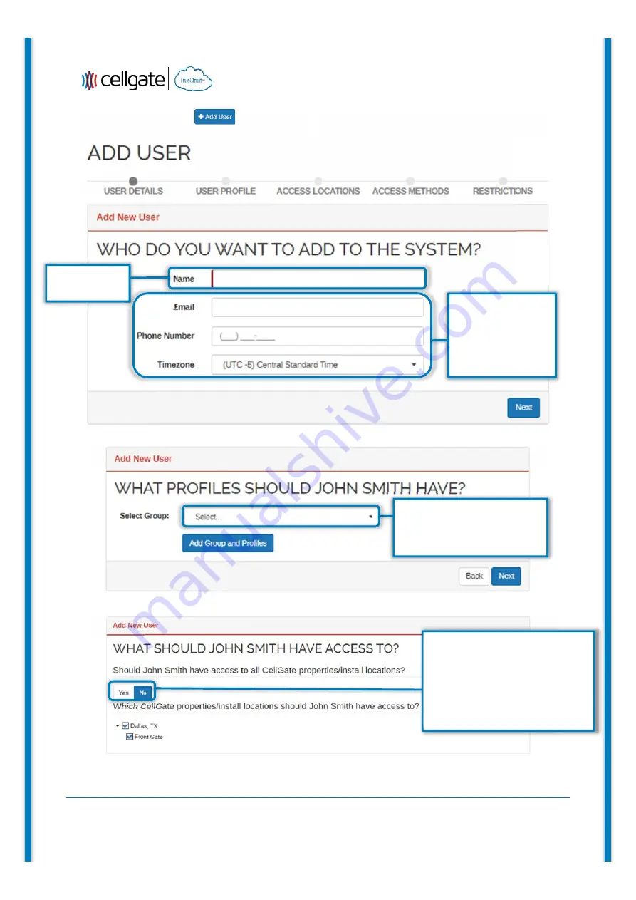 CellGate WATCHMAN W461 Quick Install Manual Download Page 33