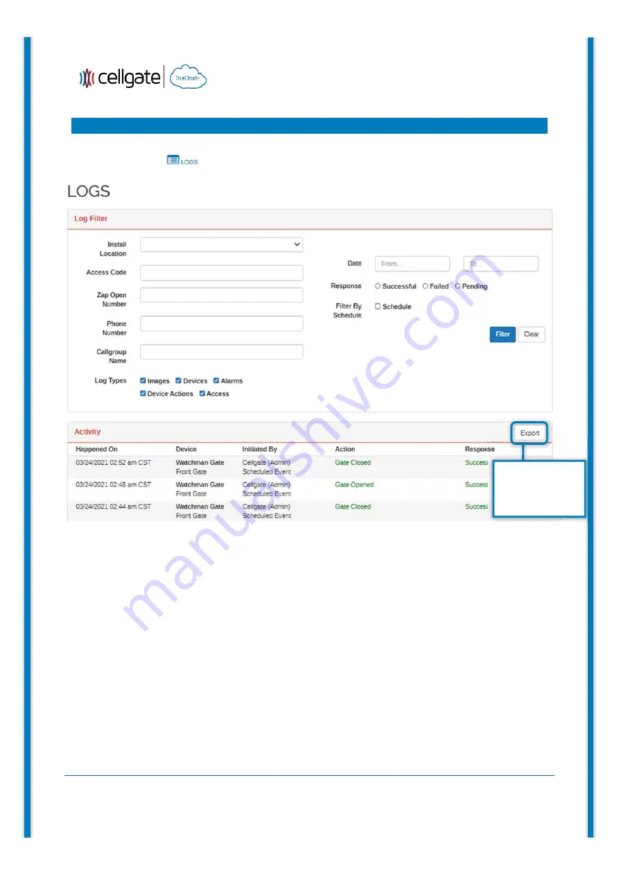 CellGate WATCHMAN W461 Quick Install Manual Download Page 35