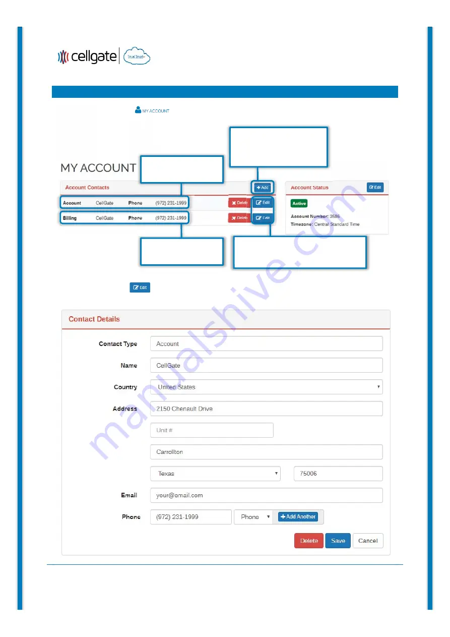 CellGate WATCHMAN W461 Quick Install Manual Download Page 36