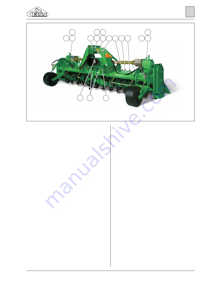 Celli TIGER 280 DD Use And Maintenance Manual Download Page 15