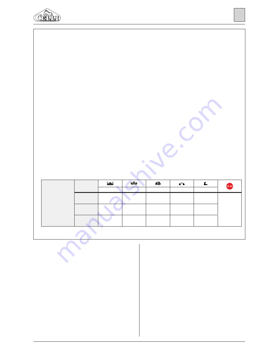 Celli TIGER 280 DD Use And Maintenance Manual Download Page 17