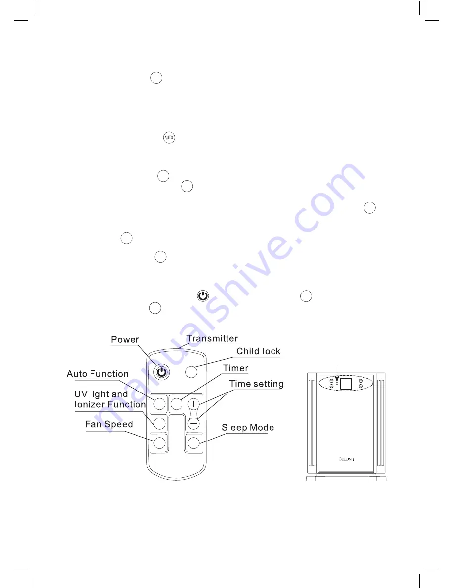 Cellini CAP200W User Manual Download Page 6