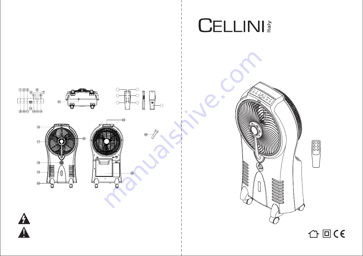 Cellini CMF100 Скачать руководство пользователя страница 3