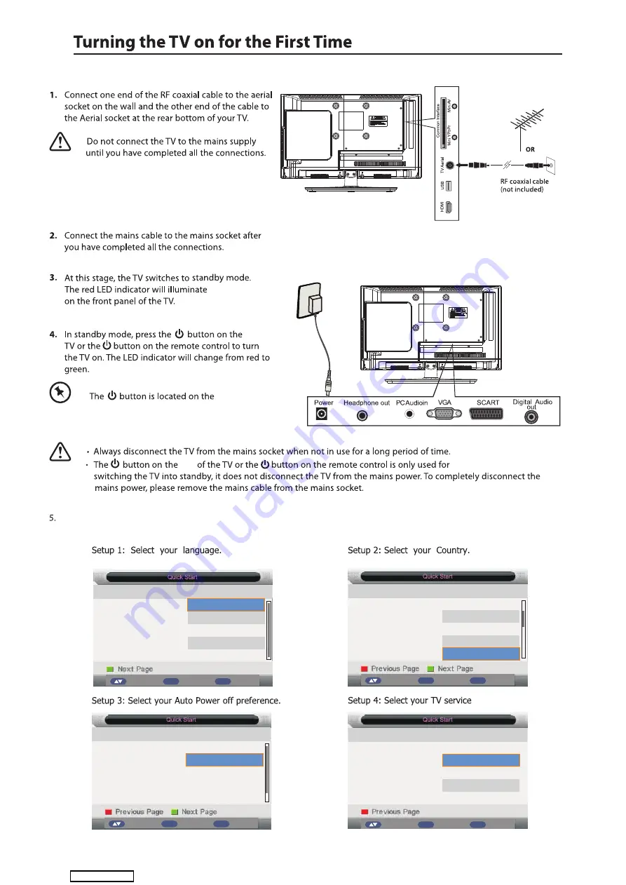 Cello Electronics C20230F-LED User Manual Download Page 16