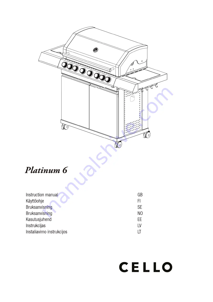 Cello 501577365 Instruction Manual Download Page 1