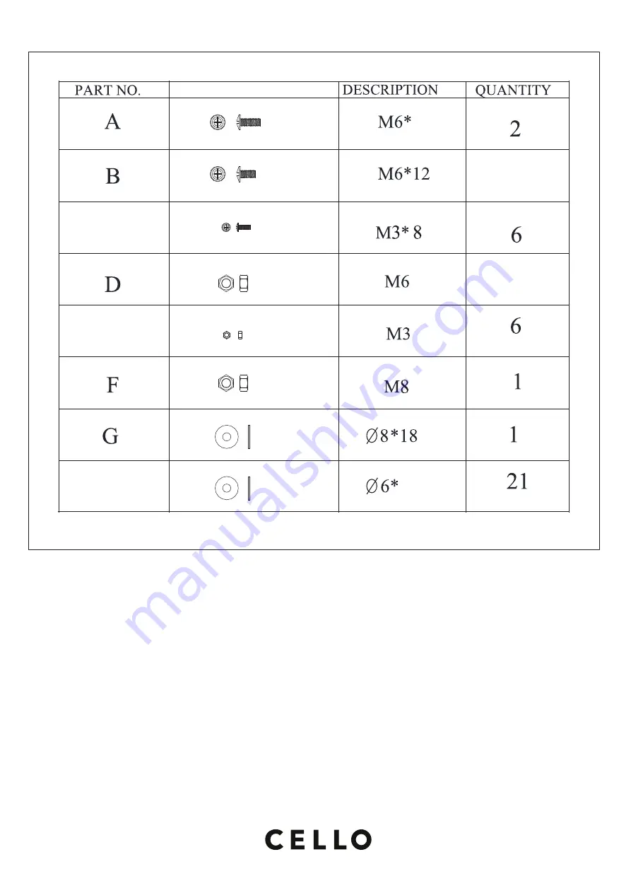 Cello 502099676 Instruction Manual Download Page 39