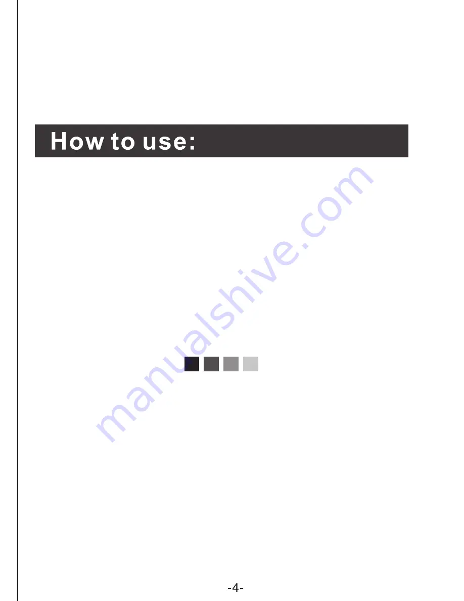 Celltronix 06-CE-PW13000 Instructions For Use Manual Download Page 4