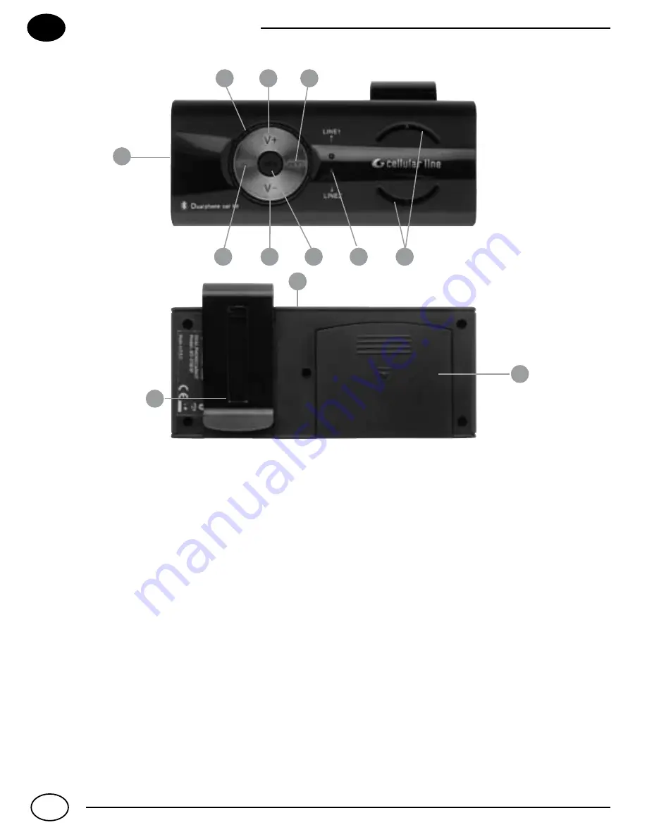 Cellular Line DUALPHONE CAR KIT Manual Download Page 9