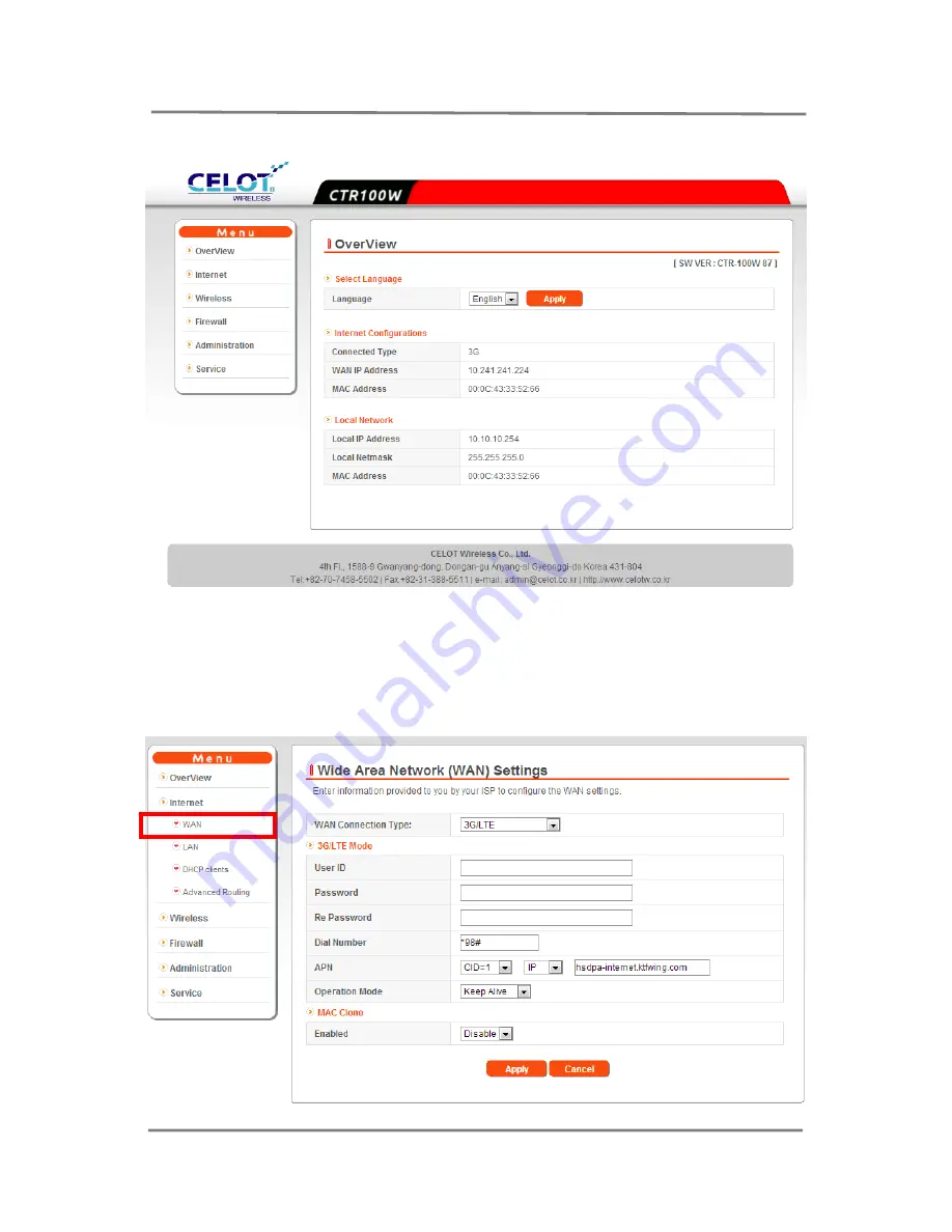 CELOT CTR-180 User Manual Download Page 8