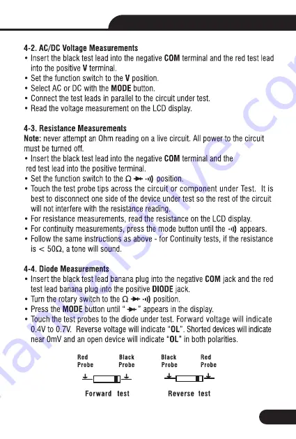 CEM DT-338 User Manual Download Page 11