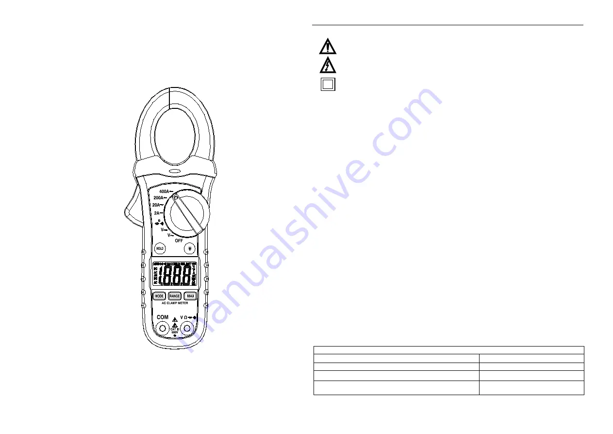 CEM DT-360 Operating Instruction Download Page 1