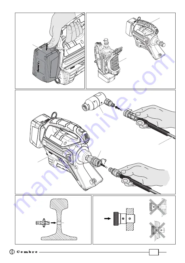 Cembre B1300TEP Operation And Maintenance Manual Download Page 4