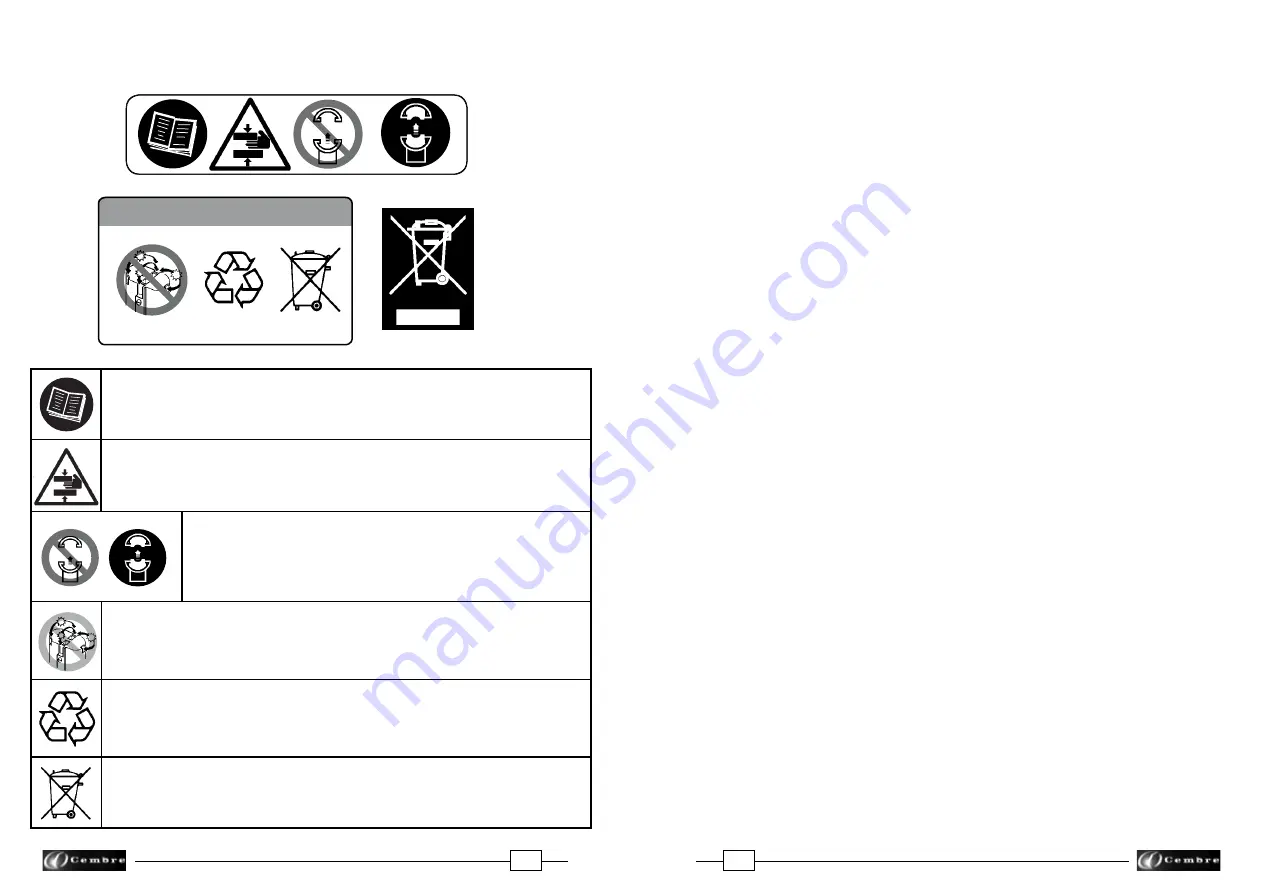 Cembre B135-UC Operation And Maintenance Manual Download Page 2