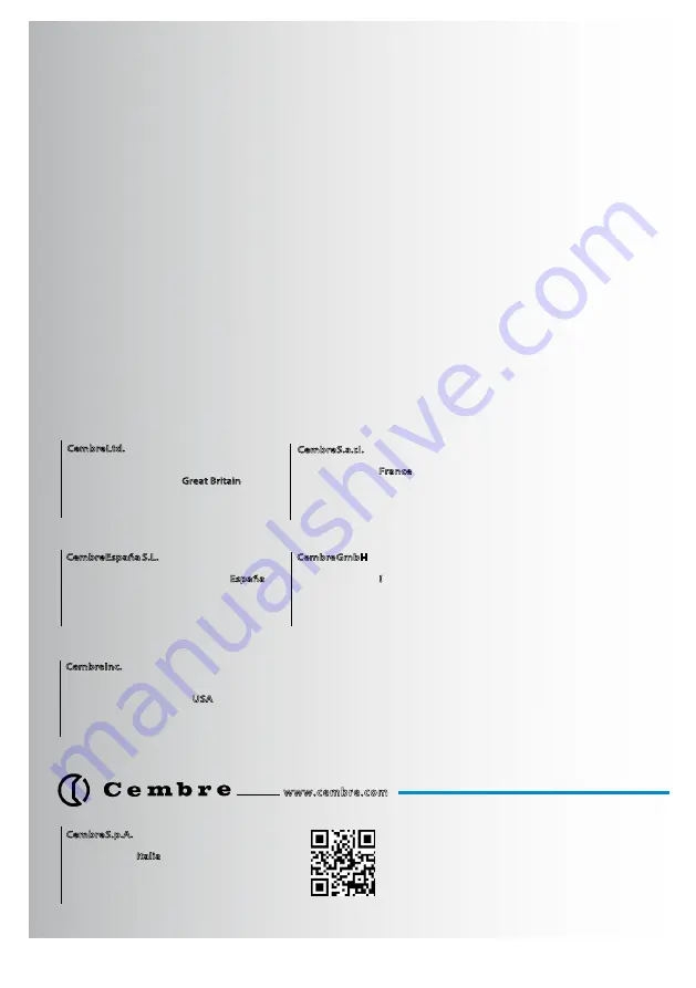 Cembre B1350-UC Скачать руководство пользователя страница 60