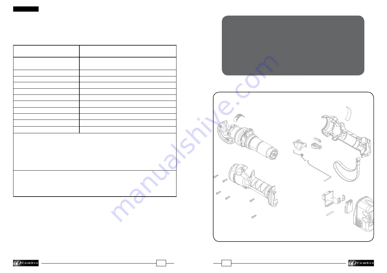 Cembre B15D Operation And Maintenance Manual Download Page 12