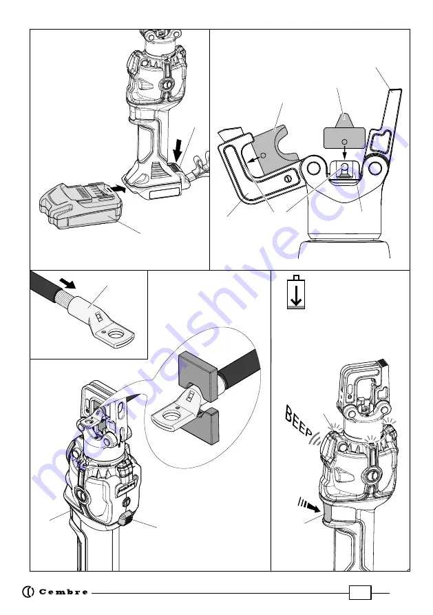 Cembre B450ND-BV Operation And Maintenance Manual Download Page 2