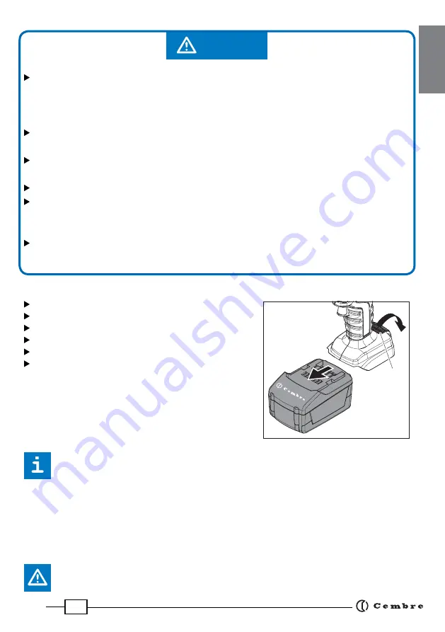 Cembre B500-TFC Operation And Maintenance Manual Download Page 7