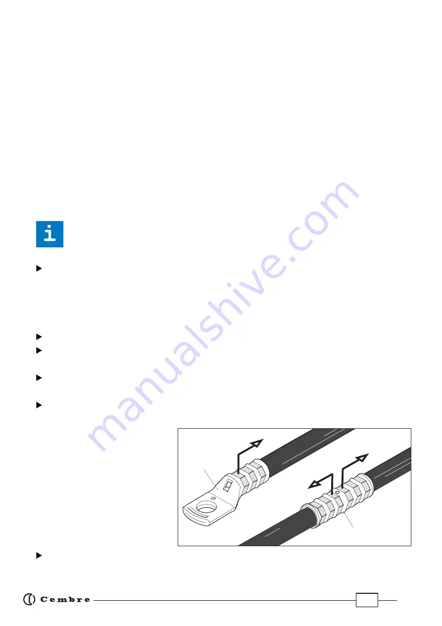 Cembre B540ND-BVA Operation And Maintenance Manual Download Page 8